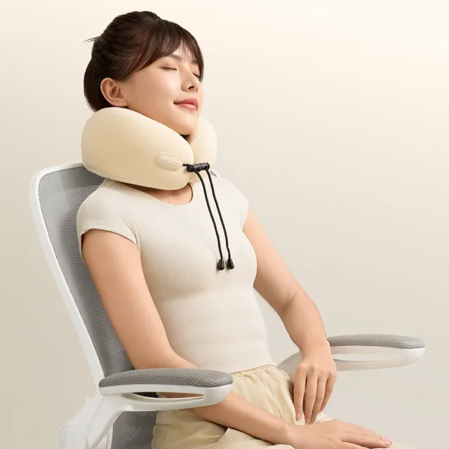【EVERY THINK】台灣總代理 捲捲U型頸枕 輕量美型旅行枕首選 涼感透氣 高彈舒適(多色可選)