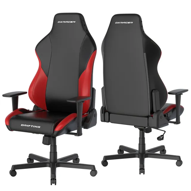 【GXG 吉加吉】DXRacer 飄移 電競賽車椅 (皮面/黑紅) DXDF001