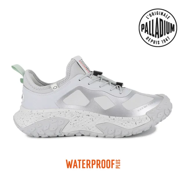 【Palladium】OFFBOUND WP+機能輪胎橘標防水鞋/休閒鞋/男鞋/女鞋-銀灰(74482-026-M)