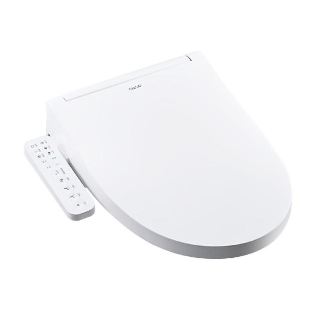 CAESAR 凱撒衛浴 GTS 纖薄側操 溫水洗淨便座 TAF502,具備殺菌功能,提供舒適的溫水清洗體驗。採用輕巧設計,適合現代衛浴空間,並附有 1 年保固。BSMI 認證碼:R31310,產地為中國。 CAESAR凱撒衛浴 TAF502