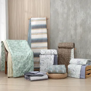 【HongYew 鴻宇】100%精梳棉 涼被 四季被-多款任選(150x195公分 單人 涼感)