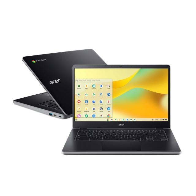 【Acer 宏碁】Chromebook Spin 314 14吋觸控筆電-黑(Chromebook /C936T-C4SL /N100/8G/64G/ChromeOS)