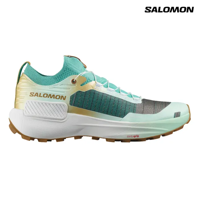 【salomon】S/LAB GENESIS LIMITED COURTNEY EDITION 2 野跑鞋 瀑布綠/白/峽谷棕