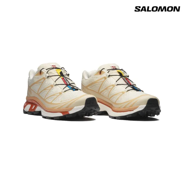 【salomon】XT-6 GORE-TEX 運動鞋 杏仁奶/淺灰/煅赭石