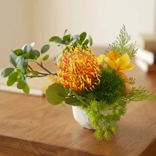 【HUGO DECO 榆果傢飾】馬年開運針墊香氛花禮(春節/過年/新春/送禮/祝賀)