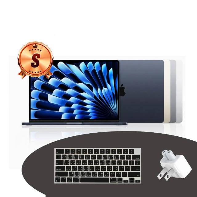【Apple】S級福利品 MacBook Air 13.6吋 M3 晶片 8核心CPU 與 8核心GPU 16G 256G SSD(國際版官方整新機)
