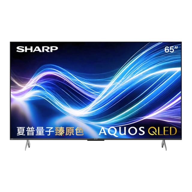 SHARP 夏普 4T-C65HL6500X 65吋 4K UHD 解析度（3840 x 2160）平板電視，提供細膩畫質與倍頻循序掃描技術。配備 4 組 HDMI 高畫質數位影音端子及 2 組 USB 插槽，支援 110V 電源，英文功能選單。尺寸 1445.6 x 906.8 x 327.8mm，重量 15.1 公斤，無視訊盒、無麥克風輸入等端子，BSMI 許可 R3B801，1 年保固，產地其他國家，含桌上型基本安裝服務。