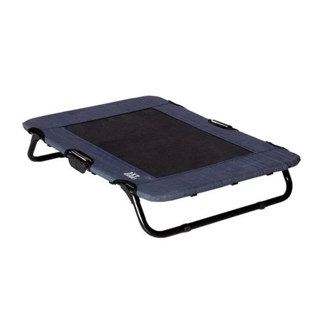【PET GEAR】寵物防汙通風架高床涼床-藍湖（S）(PG-6230LBA)