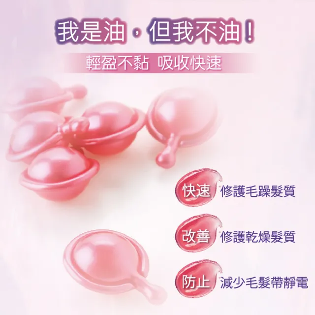 【AliSHA 妍樂羋】三麗鷗聯名護髮精華油膠囊35粒(免沖洗)