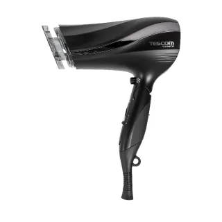 【TESCOM】TESCOM 防靜電負離子大風量渦流吹風機 TID2200TW(尊爵黑)