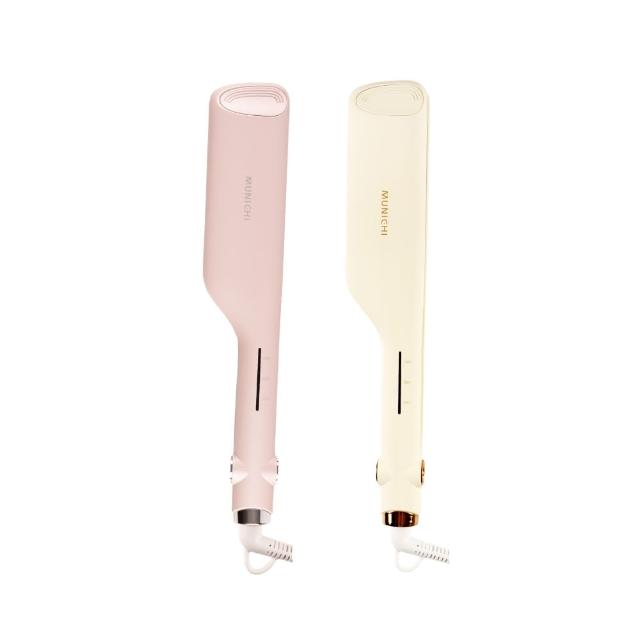 【MUNICHI 沐尼黑】國際電壓負離子水波紋蛋捲夾 波浪夾 波浪蛋捲夾 離子夾(MR.25MM)