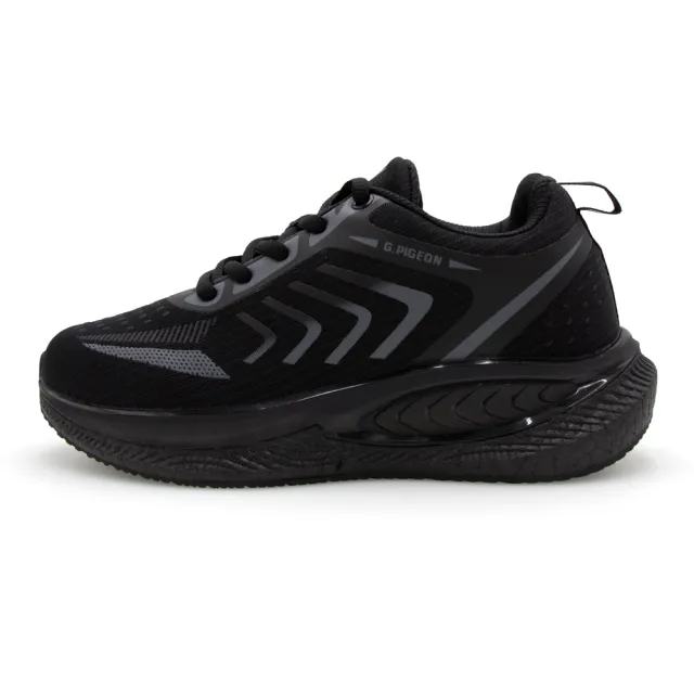 【G.P】女款輕彈透氣緩震休閒運動鞋P3637W-黑色(SIZE:36-40 共三色)