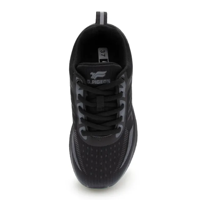 【G.P】女款輕彈透氣緩震休閒運動鞋P3637W-黑色(SIZE:36-40 共三色)