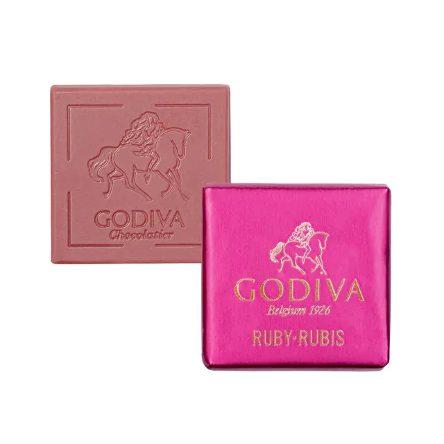 【GODIVA】片裝紅寶石巧克力禮盒21片裝(生日禮、情人節、520我愛你/妳、618)