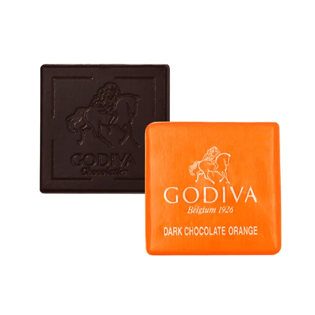 【GODIVA】片裝香橙黑巧克力禮盒21片裝(生日禮、情人節、520我愛你/妳、618)