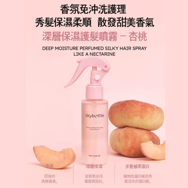 【Skybottle】韓國免沖修護受損護髮乳100ml+修護受損護髮噴霧100ml-2款任選