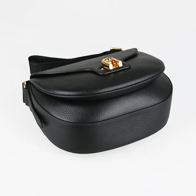 【FURLA 芙拉】LOTUS S 肩背斜背兩用小包(小款/黑)