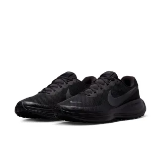 【NIKE 耐吉】慢跑鞋 男鞋 運動鞋 緩震 REVOLUTION 8 黑 HJ9198-002