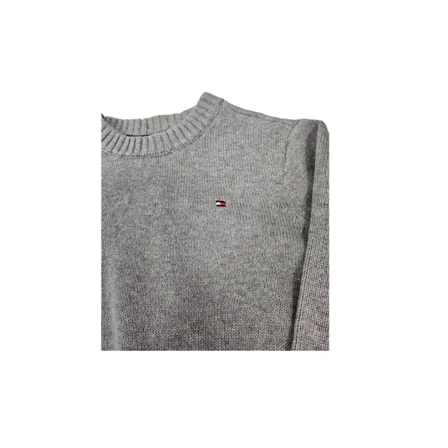 【TOMMY HILFIGER】保暖圓領設計多種尺寸可選 兒童款 針織衫 xl號建議成人60kg以下