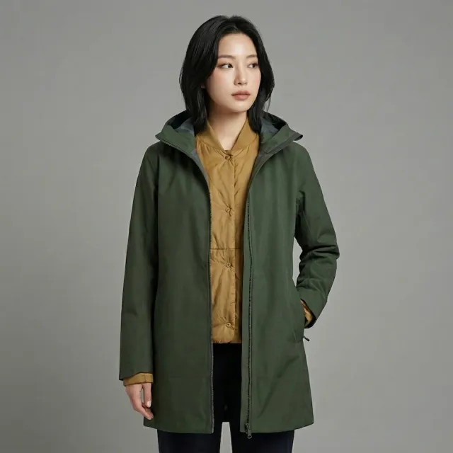 【Natuos】女款 三合一防水絎縫外套 | NS24WJ301