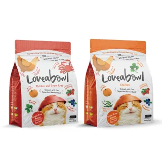 【Loveabowl 囍碗】天然無穀貓糧｜全齡貓鮮雞系列｜LBC｜1kg｜貓乾糧 貓飼料