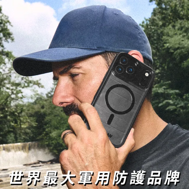 【PELICAN】iPhone 17 Pro Max Protector 保護者 MagSafe 鏡頭支架防摔手機殼 - 透明