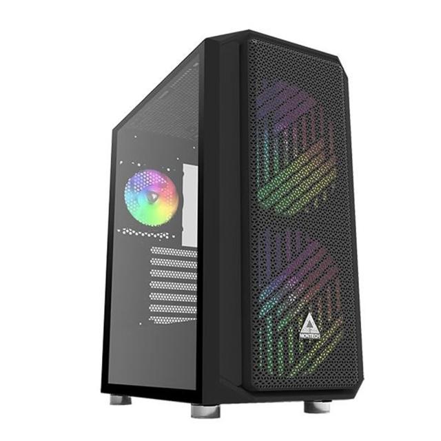 【微星平台】R7八核 RTX 5060TI 8G WIN11{乙太之光}電競電腦(R7-7700/B650/32G D5/1TB/FF14適用)