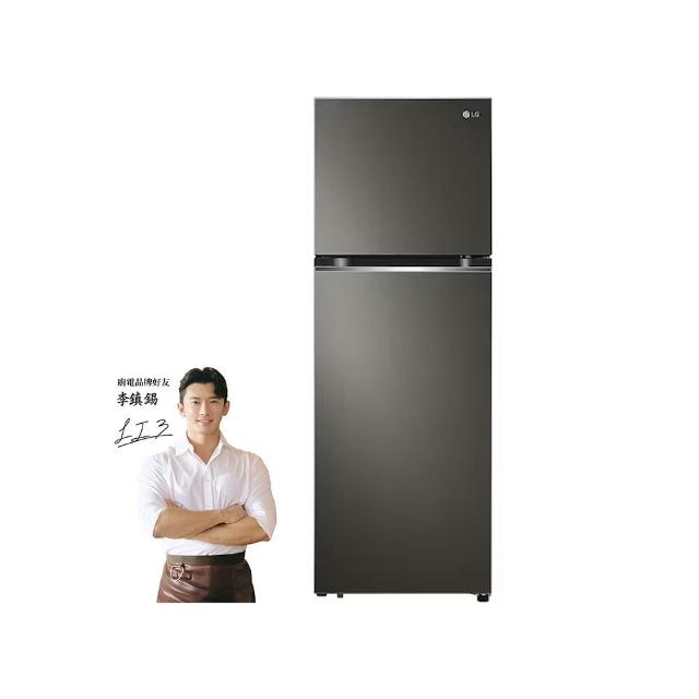 【LG 樂金】335公升一級能效變頻右開雙門冰箱(GN-L332BS)