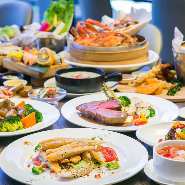 【台北凱達大飯店】和牛吃到飽！百宴自助餐廳★平日午/晚餐吃到飽(假日+200)