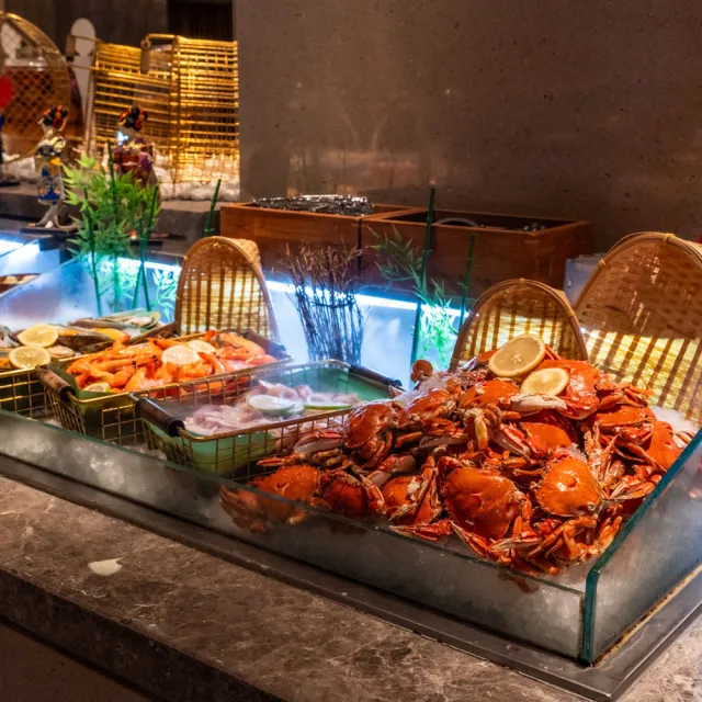 【力麗飯店集團】日月潭力麗溫德姆溫泉酒店★饗沐全日餐廳★自助式晚餐券(假日晚餐+100)