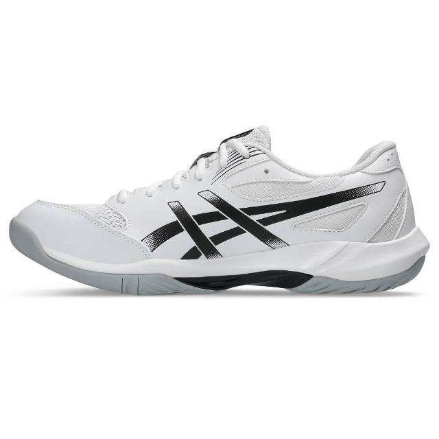 【asics 亞瑟士】GEL-ROCKET 12 男女中性款 排球鞋 匹克球(1073A080-101)