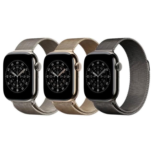 【Apple】Apple Watch S11 GPS + 行動網路 42mm(鈦金屬錶殼配米蘭錶帶)