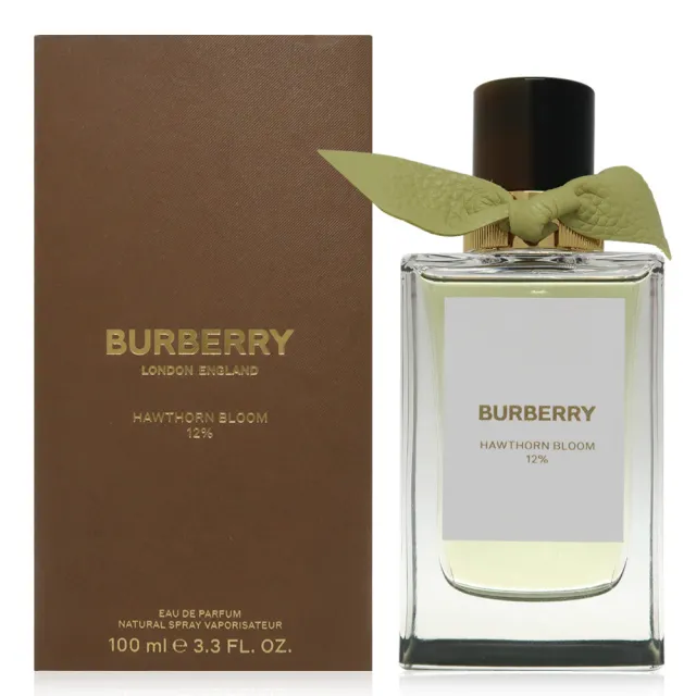 【BURBERRY 巴寶莉】高訂系列 Hawthorn Bloom 12% 山楂花淡香精 EDP 100ml