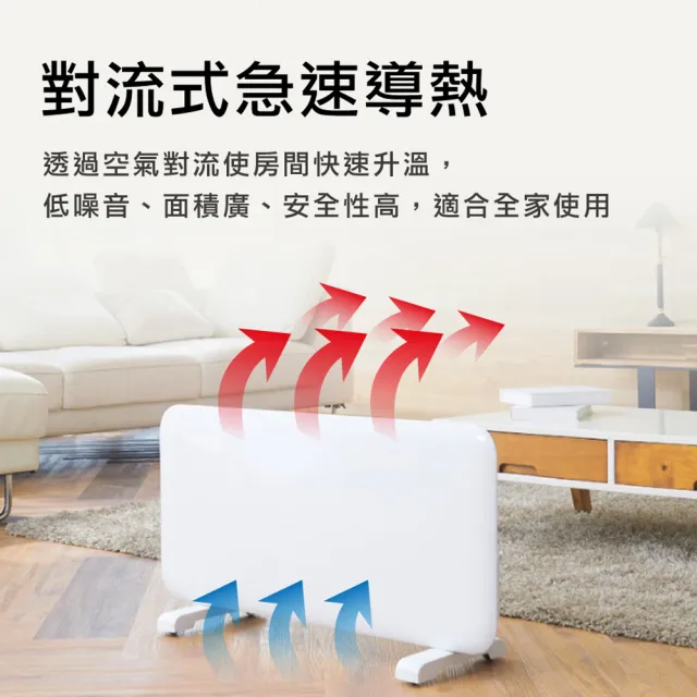 【mill】米爾 9成新福利品 WIFI版 居浴兩用 防潑水對流式電暖器/暖氣機(MILL1200PWIFI3)