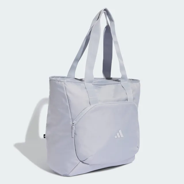 【adidas 愛迪達】Pr Tote 托特包 肩背 手提 銀(KC6820)