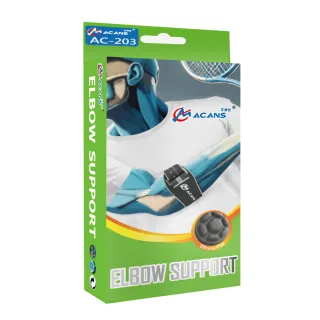【ACANS 艾肯仕】模組化矽膠護肘(AC-203 護肘 護肘套 手肘護套 網球肘護具)