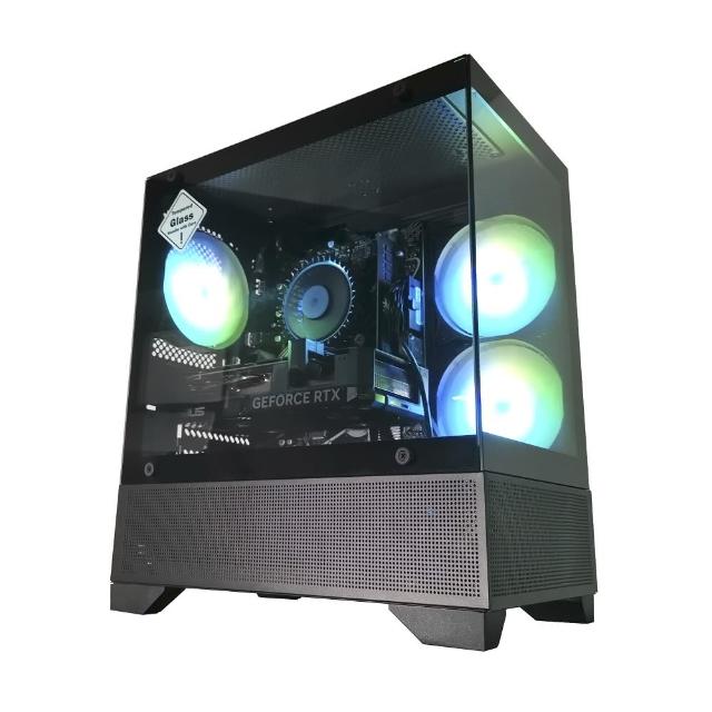 【華碩平台】i5十核 RTX 5060 Win11{天武殺手W} 電競電腦(i5-14400F/B760/16G/1TB SSD/WIFI)