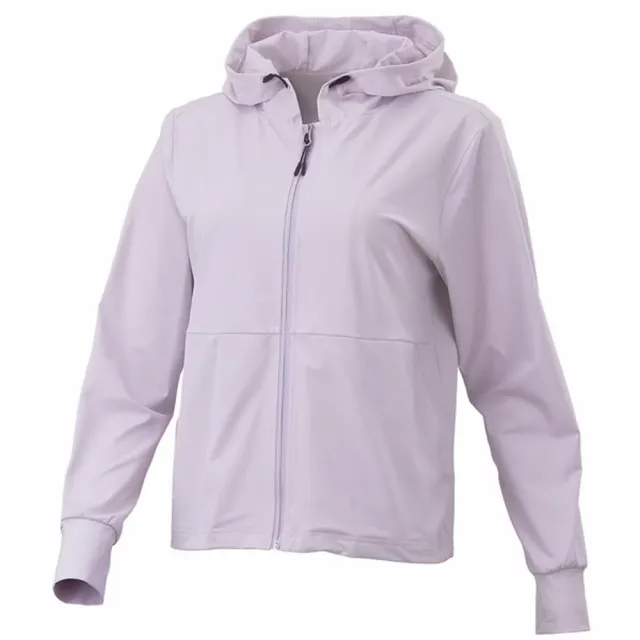 【MIZUNO 美津濃】外套 女 運動連帽外套 紫 32TCD23267