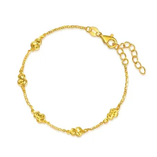 【點睛品】閃耀五福 黃金手鍊_計價黃金