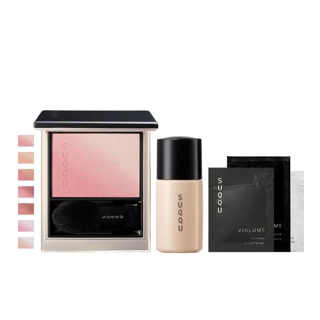 【SUQQU】晶采柔艷頰彩 6.4g(多色任選_加贈定妝潔膚組)