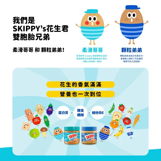 【SKIPPY 吉比】超值二件組(510g、350g 三種口味任選)