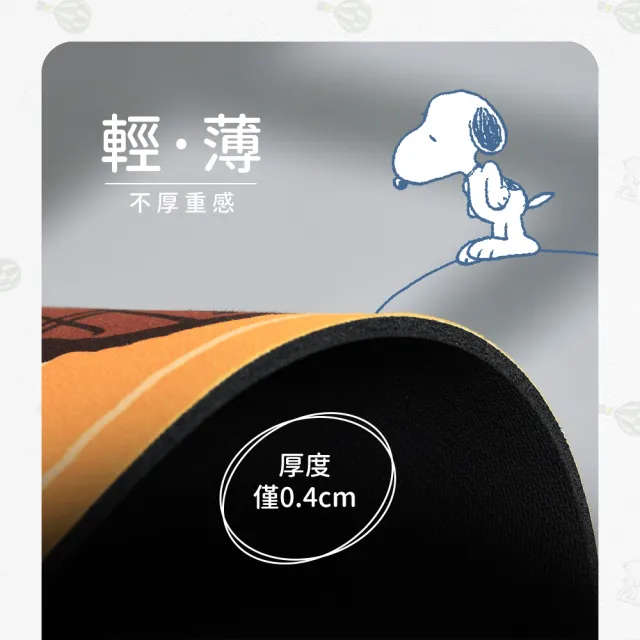 【SNOOPY 史努比】超吸水造型止滑吸水地墊(SET品號)