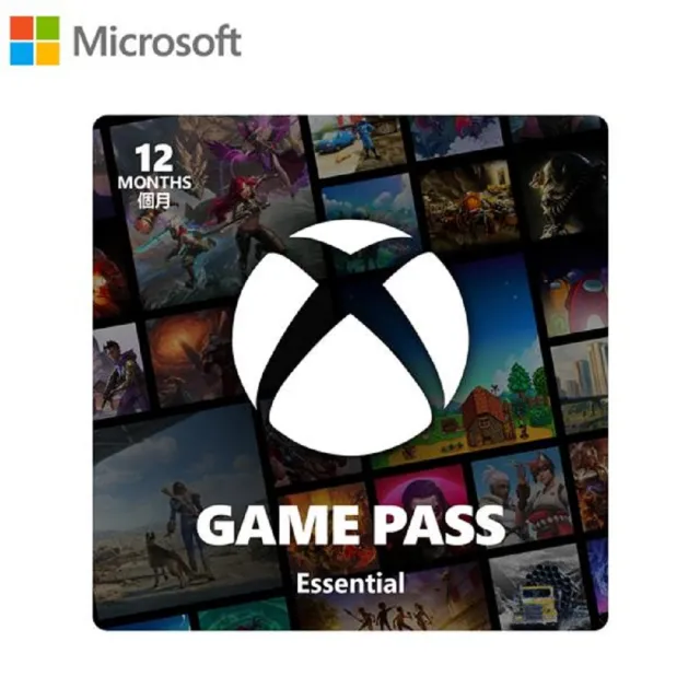 【Microsoft 微軟】Xbox Game Pass Essential 12個月(下載版/購買後無法退換貨)