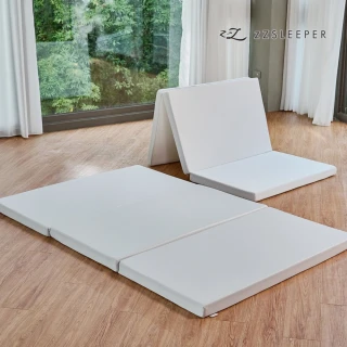 【zZSLEEPER】忘憂折折墊 三折床墊（單人加大）折疊床墊 露營床墊 宿舍床墊 物理治療師推薦