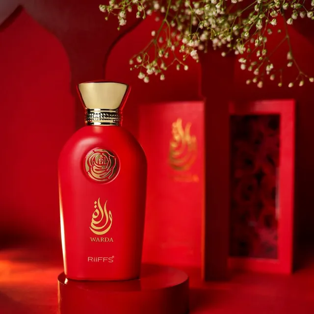 【Riiffs】WARDA 玫瑰女士 EDP淡香精香水禮盒100ml(杜拜原裝-專櫃公司貨)