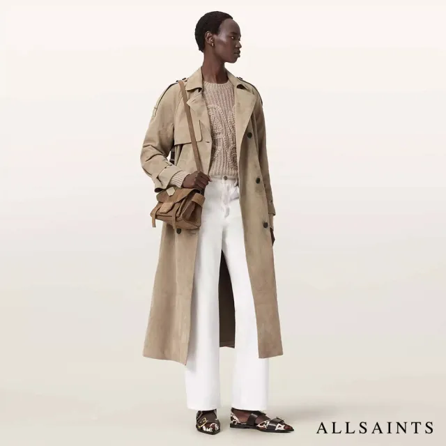 【ALLSAINTS】CHAIN AS 羊毛針織上衣-米 W039KE (常規版型)