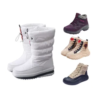 【K.W.】MOMO限定現貨保暖升級內加絨厚底雪靴雪地靴(靴子 健走鞋 休閒鞋 滑雪 雪鞋 多款可選)