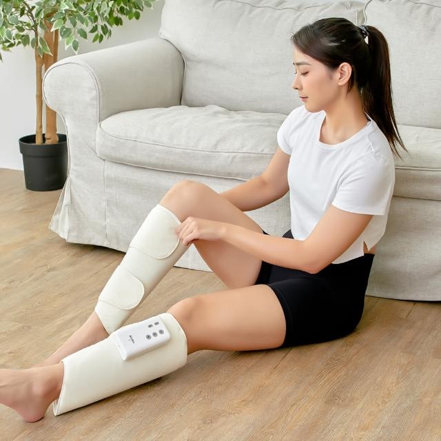 【3ZeBra 三隻斑馬】好腿力｜氣壓小腿按摩器 雙腿一對(腿部按摩器 美腿機 情人節禮物)