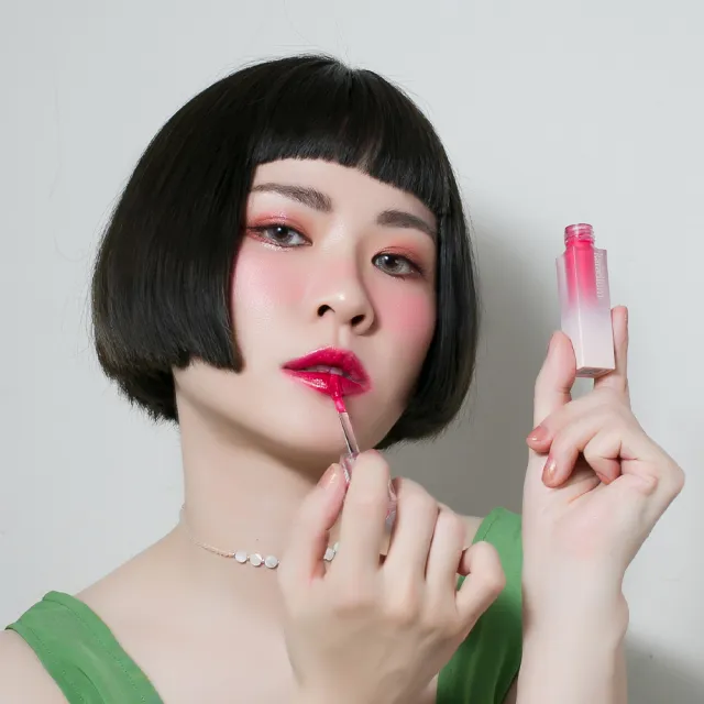 【Karadium】波光水膜鏡彩唇釉(玻璃水感 持久不掉色 6款色彩可選)