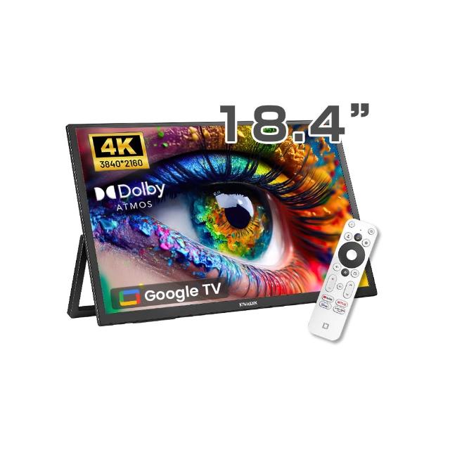 REAICE 18.4 是一款 IPS 面板的 4K 解析度螢幕，尺寸小於 20 吋，螢幕為平面設計，支援 Type C 介面輸入，無 HDR 功能，螢幕更新率為 100Hz 以下，適合用於高畫質顯示需求。